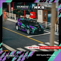 TW in Stock 1:64 HKS Toyota GR Corolla Diecast Car Model Collection Toys Tarmac Works