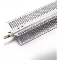 X-Shaped Aluminum Fin Radiator 660mm 230v 2000wAir Conditioner Curtain Machie Heating Tube Dry-Fired Baseboard Heater Heating