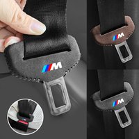 2pcs Car Seat Belt Buckle Clip Cover Seatbelt Plug Protector Case For BMW M X1 X3 X5 X6 X7 E30 E90 M3 E84 E83 E91 E70 F30 G60
