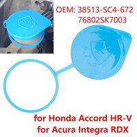 Windshield Washer Reservoir Cap 38513-SC4-672 Blue Car Accessories Replacement Waterproof Elegant Design For Honda Accord Civic