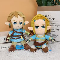 Hot Sale Zelda Breath of the Wild Tears of the Kingdom Plush Toys Link Princess Zelda Sand Seal Plushie Soft Stuffed Animal Gift