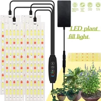 Ultra-Thin LED Panel Grow 540 Beads Led 20W Light Full Spectrum Dimmable Timer Growing Lamp for Indoor Plants for Indoor Plants