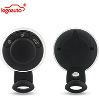 kigoauto For Mini Cooper Smart Key Shell Case 3 Button for Mini Cooper Countryman Paceman 2010-2014