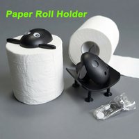 1pcs Bathroom Tissue Holder No Drilling Required Waterproof Floor-Standing Toilet Roll Holder Bathroom Toilet Roll Storage Stand