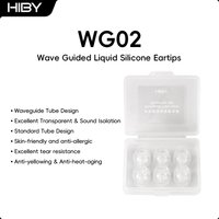 HiBy WG02 Wave Guided Liquid Silicone Eartips Earbuds (3 pairs) for In-ear IEM Earphone Accessories
