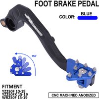 Rear Brake Pedal lever For Yamaha YZ250F 2010-2020 YZ250FX 2015-2020 WR250F 2015-2020 Aluminum CNC Motorcycle Parts