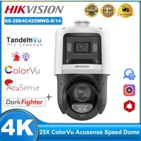 Hikvision TandemVu PTZ IP Camera DS-2SE4C425MWG-E/14 DS-2SE2C400MWG-E/14 DS-2SE4C425MWG-E/26(F0) Acusense Panoramic Speed Dome