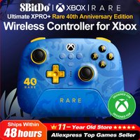 8BitDo Ultimate Wireless Controller for Xbox Series X S One IOS PC Android, Rare 40th Anniversary Edition