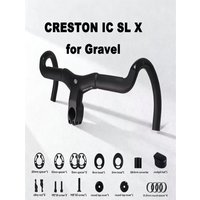 AliExpress NONE Carbon Gravel Handlebar 349g Ultra Lightweight, T800 Carbon Fiber Road Bar, 60mm Reach for Gravel & Endurance