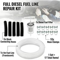 Fuel Tank Standpipe Kit Replaceable Parking Heater Fuel Line Kit for Eberspacher/ Webasto Heater Diesel Hose Clip
