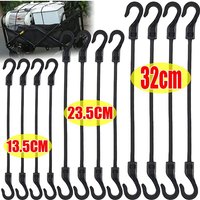 AliExpress NONE 20/1pcs 32cm Strechable Bungee Cord with Hook Versatile Elastic Rubber Rope Cycling Luggage Binding Ropes Camping Accessories
