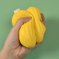 Corn Squishy Toy – Simulated Food Slow Rebo Realistic Fake Corn Squeeze, Prank Stress Relief Toy, Creative Anger Release Squishy
