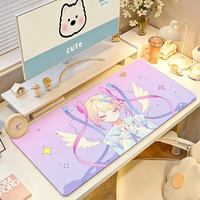 Needy Streamer Overload Mouse Pad Large Non-Slip Waterproof Mat Stitched Edge Keyboard Pad for Gaming Daily Office