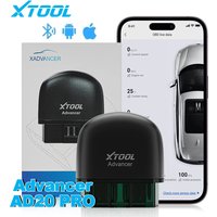 XTOOL Advancer AD20PRO Bluetooth OBD2 Scanner All System Diagnostic Tool Code Reader Oil Reset Battery Test Lifetime Free Update