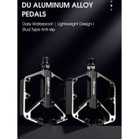 AliExpress West Biking WEST BIKING Bicycle Pedals 3 Bearing CNC Aluminum Alloy Anti Slip MTB Road Bike Pedal Widen Pedals Profession Bike Accessories