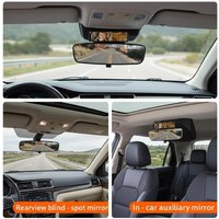 1Pcs for Vehicle Safety Wide-Angle Car Rear Seat Mirror Child Safety Monitor Paste Baby Seat Car Interior Accessory
