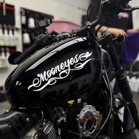 Moon Series Laptop Stickers Motorcycle Fuel Tank Helmet Decorative Decals Car Body Modification Waterproof Reflective Pegatinas