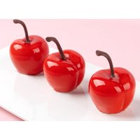 8/12/35 Cell Cherry Design Silicone Cake Mold Fruit Mousse Cake Mould Chocolate Molds Dessert Baking Tools Kitchen Supplies