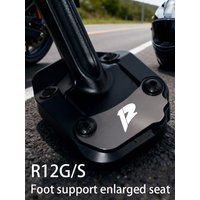 AliExpress For BMW R12 GS Anti-skid Enlarged Base R12 G/S Motorcycle Bike Kickstand Extender Foot Side Stand Extension Pad Support Plate