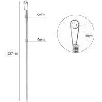 NEW Bendable Spring Drawstring Threader Clip Pants Hoodies Elastic Band Lace Cord Flexible Drawstring Thread DIY