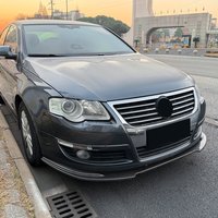 For Volkswagen Passat B6 Standard Edition 2005-2010 Front Bumper Lip Spoiler Splitter Diffuser Body Kit Tuning Canard Lip Cover