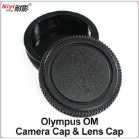 OM Camera Body Cap Front Cap Rear Lens Cap for Panasonic GF1 GF2 GF3 GF5 GF6 G3 G6 GX1 GX7 GH3 EPL5 EM1 EP5 EP1 EP2 E5 EP1 EP2