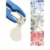 1PC Balloon Expander Pliers Balloon Stuffing Tool Blue Stainless Steel Balloon Stretcher Sequin Filling Pliers For Filling Ballo