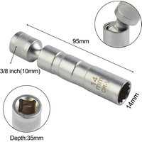 1PCS 14/16MM Spark Socket Wrench 12-angle Spark Removal Tool For BMW For CRUZE BEN Car Accessories Parts