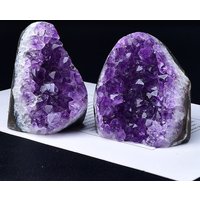 1PC Natural Amethyst Cluster Raw Uruguay Healing Crystal Geode Mineral Specimen Collection Home Decoration