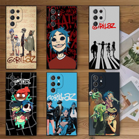 G-Gorillaz Anime Soft Phone Case for Samsung Galaxy S26 S25 Edge S24 Ultra S23 Plus S22 S21 FE S20 Black Cover Back Shell