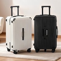 30/32-inch Large Size Luggage Set Multifunctional Lightweight PC 20 inch Suitcase on Wheels Large Capacity Student Trolley Case