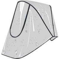 Universal Cover Rain Pram Waterproof Baby Stroller Accessories Transparent Wind Dust Shield Zipper Open For Pushchairs Raincoat
