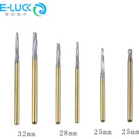 Dental Tungsten Carbide Burs Trimming Finishing Burs Drills 1.6mm FG for High Speed Handpiece 5pcs/box