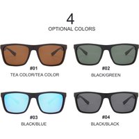 AliExpress CONCHEN Square Vintage Polarized Sports Sunglasses Men Women Driving Outdoor Fishing Sun Glasses UV400 Hiking Cycling Shield Sunglasses