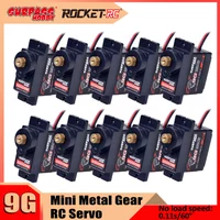SURPASS HOBBY Digital Servo 1/5/10PCS 9g Metal Gear micro Servos 4.8V ~ 6VDC Motor for RC Airplane Robot Boat Plane Toy Parts