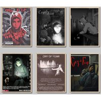 Game Cry of Fear Simon Henriksson Classic Vintage Posters Decoracion Painting Wall Art White Kraft Paper Kawaii Room Decor