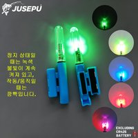 2Pcs Auto-Sensor Fishing Rod Tip LED Light Night Fishing Bite Alarm Luminous Indicator Lamp For Spinning Casting Sea Fishing Rod