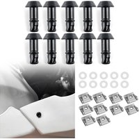 17mm Motocyklowe szybkozłączki do owiewek Uniwersalne do Ducati 749 916 MV Agusta Aprilia Yamaha R1 R6 GSXR Honda