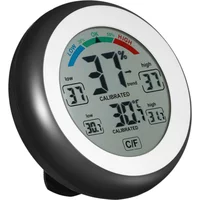 Digital Thermometer Hygrometer Temperature Humidity Meter °C/°F Max Min Value Trend Display Mini Temperature And Humidity Meter