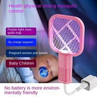 Baby Safe Electric Mosquito Killer Swatter USB UV Bug Zapper Portable Mini for Nursery Bedroom Outdoor Camping Picnic Travel