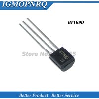 50pcs/ BT169D BT169 TO-92 Triacs Thyristor SCR 3-Pin new
