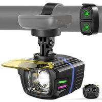 AliExpress NONE Bike Lights Compatible with Garmin/GoPro Mount, 1100 Lumens High & Low Beam Bike Headlights Discharging, for Night Riding