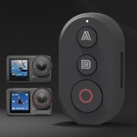 For Action 4 5 PRO Wireless Bluetooth Remote Control With Wrist Strap One-key Wake-up For DJI Osmo Action 4 /5 Pro Camera