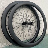 AliExpress NONE Disc Brake Carbon Road Bike Wheels Ultralight 30/35/40/45/50/55/60mm Depth Clincher Tubeless UD MATTE 700C Carbon Wheelset