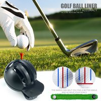 Golf Ball Line Liner Drawing Marking Alignment Putting Tool and Golf Ball Marker Pen, Golf Scribe Accessories