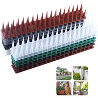 Anti Pigeon Bird Spikes Practical Deterrent Anti-theft Anti Cat Fence Wall Spikes Cat Anti Bird Thorn Garden Security 335*44mm
