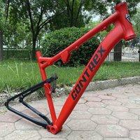 27.5-inch Mountain Bike Shock-absorbing Frame Aluminum Alloy Sturdy Impact-resistant Bicycle Frame Cycling Bicycle Parts