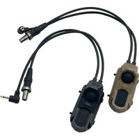NEUER Taktischer AXON Fernbedienungs-In-Line-Doppelfunktions-Druckschalter für Taschenlampen PEQ NGAL Druckknopf SF/2.5/Crane-Stecker