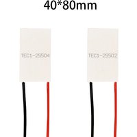 40*80mm DC24V TEC1-25504/25506/25508/25510/25512 Peltier Element Heatsink Cooling Chip Semiconductor Chilling Plate Module