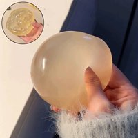 Candy Color Coconut Oil Maltose Squishy Toy Fidgets Toy Soft Simulated Transparent Slow-Rebound Decompression Squeeze Toy Gift